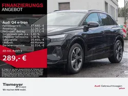 Schwarz Gebraucht 2022 Audi Q4 e-tron S-Line SUV | 37.440 € (Teuer)