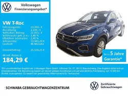 Blau Gebraucht 2024 VW T-Roc Life SUV | 23.390 € (Fairer Preis)