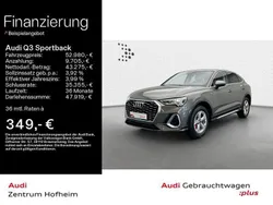 Grau Gebraucht 2024 Audi Q3 Sportback S-Line SUV | 52.980 € (Etwas zu teuer)