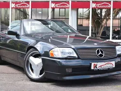 Blauschwarz Gebraucht 1989 Mercedes SL500 Cabrio | 23.999 €