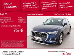 Blau Gebraucht 2024 Audi Q3 Advanced Plus SUV | 35.900 € (Superpreis)