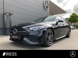 Metalliclack obsidianschwarz Gebraucht 2024 Mercedes C220 Kombi | 40.900 € (Fairer Preis)