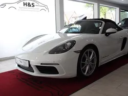 Schwarz Gebraucht 2023 Porsche 718 Boxster Sport Cabrio | 69.900 €