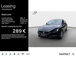 Schwarz Neu 2025 Seat Leon Limousine | 33.780 € (Etwas zu teuer)