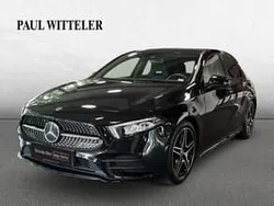Lack kosmosschwarz Gebraucht 2020 Mercedes A180 AMG line Limousine | 28.480 € (Fairer Preis)