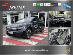 Schwarz Gebraucht 2024 Skoda Enyaq iV Lounge SUV | 50.490 € (Superpreis)