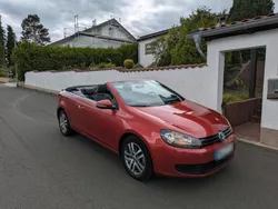 Rot Gebraucht 2012 VW Golf Cabriolet Cabrio | 8.200 €