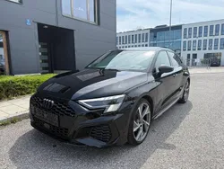 Schwarz Gebraucht 2023 Audi A3 Sportback S-Line Limousine | 41.500 € (Teuer)