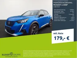Vertigo blau (metallic) Gebraucht 2021 Peugeot e-2008 GT SUV | 18.990 € (Fairer Preis)