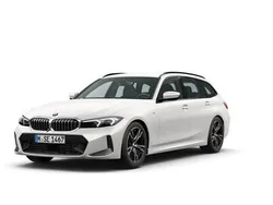 Mineralweiß metallic Gebraucht 2024 BMW 330 M Sport Kombi | 43.430 € (Guter Preis)