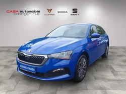 Blau Gebraucht 2021 Skoda Scala Clever Kleinwagen | 16.450 € (Fairer Preis)