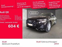 Mythosschwarz metallic/mythoss Gebraucht 2025 Audi Q8 Ambiente SUV | 69.939 € (Guter Preis)