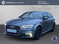 Monsungrau metallic Gebraucht 2020 Audi A3 Sportback e-tron Design Limousine | 18.890 € (Guter Preis)