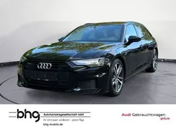 Mythosschwarz metallic Gebraucht 2023 Audi A6 Sport Kombi | 46.360 € (Etwas zu teuer)