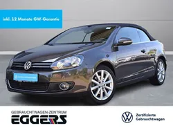 Braun Gebraucht 2015 VW Golf Cabriolet LOUNGE Cabrio | 15.580 € (Teuer)