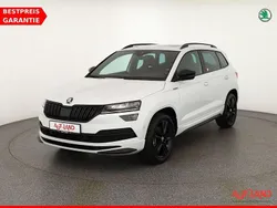 Weiss Gebraucht 2019 Skoda Karoq SportLine SUV | 27.990 € (Teuer)