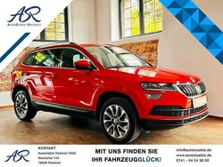 Velvetrot metallic Gebraucht 2021 Skoda Karoq Clever SUV | 20.788 € (Guter Preis)