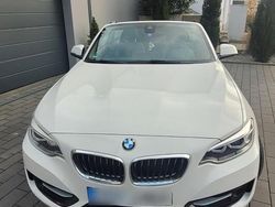 Weiß Gebraucht 2017 BMW 218 Sport Line Cabrio | 16.500 € (Fairer Preis)