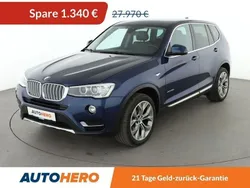 Tiefseeblau metallic Gebraucht 2016 BMW X3 SUV | 26.630 € (Teuer)