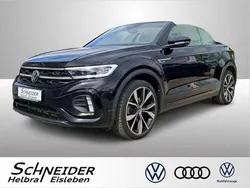 Deep black perleffekt (metallic) Gebraucht 2023 VW T-Roc Cabriolet R-line Cabrio | 34.950 € (Etwas zu teuer)