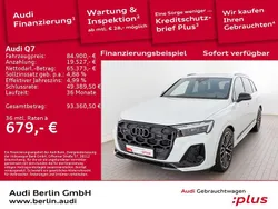 Gletscherweiß metallic Gebraucht 2024 Audi Q7 S-Line SUV | 84.900 € (Teuer)