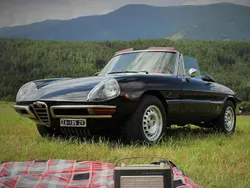 Schwarz Gebraucht 1969 Alfa Romeo Spider Cabrio | 58.000 €