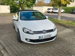 Weiß Gebraucht 2011 VW Golf Cabriolet Cabrio | 11.500 €