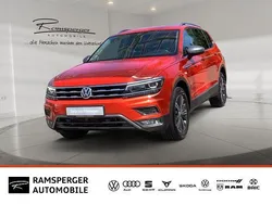 Habanero orange metallic Gebraucht 2018 VW Tiguan Allspace Comfortline SUV | 23.490 € (Fairer Preis)