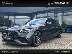 Grau Gebraucht 2024 Mercedes C180 AMG line Kombi | 43.000 € (Teuer)