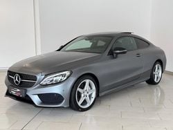 Grau Gebraucht 2016 Mercedes C220 AMG line Coupé | 24.900 € (Etwas zu teuer)