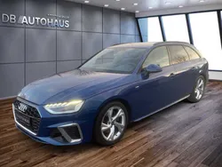 Blau Gebraucht 2023 Audi A4 S-Line Kombi | 29.970 € (Superpreis)