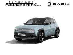 Blau (kumulusblau, dach in black pearlschwar) Neu 2025 Renault 4 E-Tech Komfort SUV | 36.170 € (Fairer Preis)