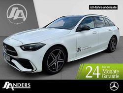 Polarweiss Gebraucht 2025 Mercedes C220 AMG Kombi | 45.850 € (Teuer)