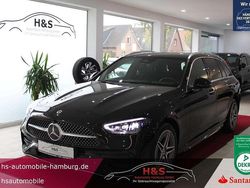 Obsidianschwarz lack Gebraucht 2024 Mercedes C300e AMG line Kombi | 47.900 € (Fairer Preis)