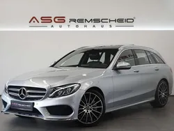 Silber Gebraucht 2017 Mercedes C300 AMG line Kombi | 25.900 € (Etwas zu teuer)