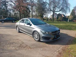 Grau Gebraucht 2014 Mercedes CLA200 AMG line Coupé | 13.999 € (Etwas zu teuer)