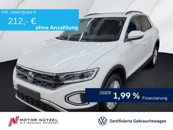 Pure white Gebraucht 2024 VW T-Roc Life SUV | 21.830 € (Guter Preis)