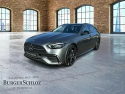 Metalliclack selenitgrau Gebraucht 2024 Mercedes C180 Night Kombi | 36.800 € (Fairer Preis)