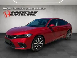 Premium crystal red metallic Neu 2025 Honda Civic Elegance Limousine | 37.290 € (Fairer Preis)
