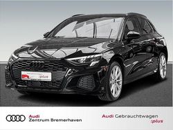 Mythosschwarz metallic Gebraucht 2024 Audi A3 Sportback e-tron S-Line Kleinwagen | 37.430 € (Teuer)