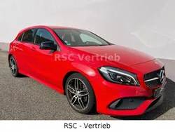 Rot Gebraucht 2015 Mercedes A200 AMG line Limousine | 18.200 € (Teuer)