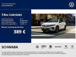 Weiß Neu 2025 VW T-Roc Cabriolet R-line Cabrio | 38.940 € (Superpreis)