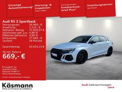 Gletscherweiß metallic Gebraucht 2023 Audi RS3 Sportback Ambiente Kleinwagen | 56.960 € (Guter Preis)