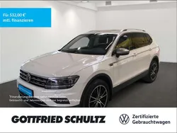 Pure white Gebraucht 2019 VW Tiguan Allspace Highline SUV | 29.750 € (Fairer Preis)