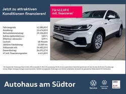 Pure white Gebraucht 2022 VW Touareg Basis SUV | 41.580 € (Superpreis)