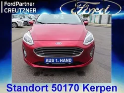 Rot Gebraucht 2017 Ford Fiesta Titanium Kleinwagen | 8.975 € (Fairer Preis)