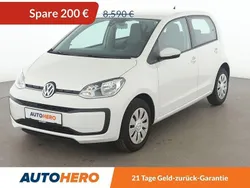 Weiß Gebraucht 2016 VW up! move up! Kleinwagen | 8.390 € (Fairer Preis)