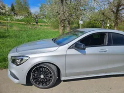 Grau Gebraucht 2017 Mercedes CLA220 AMG line Limousine | 18.800 € (Guter Preis)