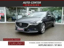 Weiss / rhodium white Gebraucht 2023 Mazda 6 Exclusive-Line Kombi | 28.490 € (Fairer Preis)