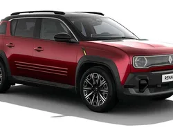 Karmesinrot metallic, black p Neu 2025 Renault 4 E-Tech Iconic SUV | 35.290 € (Fairer Preis)
